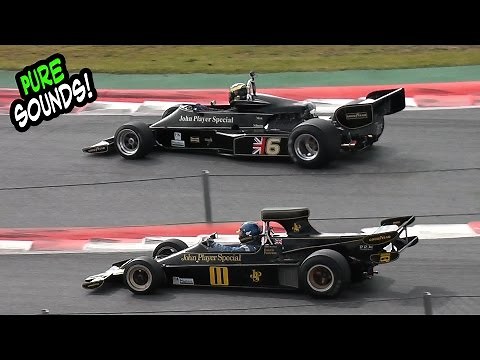 Lotus Formula 1 Sound | John Player Special Lotus 76 & 77