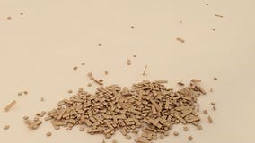 3d Simulation, Structure Demolition. Stock Video - Video of software, demolition: 204117229