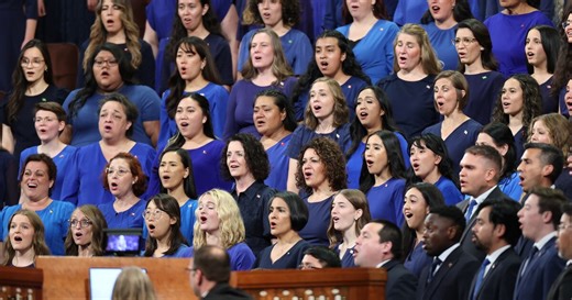 Watch or listen to songs sung by 3 choirs during the October 2025 general conference