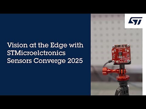 Vision at the Edge with STMicroelectronics