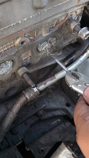 Removing Stubborn Broken Bolt from Cylinder Head