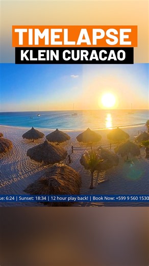 Wish you were here? 🌴 #kleincuracao #beach #travel