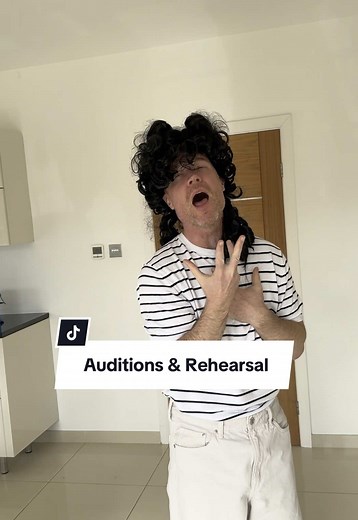 Les Miserables Audition and Rehearsal Highlights