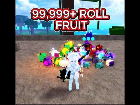 🔴99.999+ ROLL FRUIT & MINI-GAME GIVE MYTHICAL FRUIT IN #bloxfruits #robloxedit #roblox