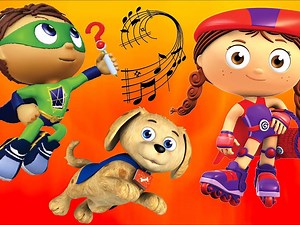 Super Why Alphabet ABC song for Children -English ABC nursery rhymes for kindergarten - Phonic songs