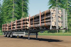 FS19 Mods • Fliegl Timber Runner (Autoload) • Yesmods