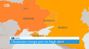 Ukrainian troops put on high alert
