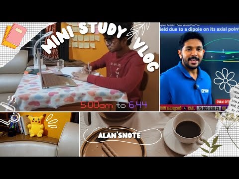 Study With Me | A Productive Mini Study Vlog for Motivation & Focus!