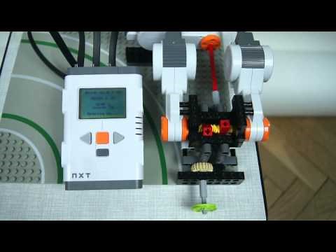 Lego NXT Automated 4-speed Gearbox