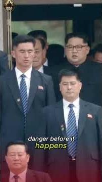 KIM JONG UN’S HUMAN SHIELD BODYGUARDS