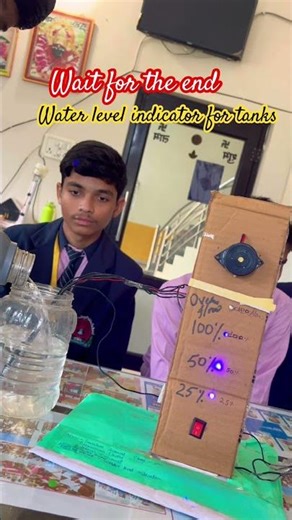 Homemade water level indicator | Science Project #shorts #innovation #science #education #ytviral