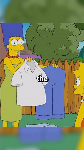 Marge found a new way of washing clothes #simpsons #shorts