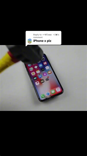 Prueba de resistencia del iPhone X al agua