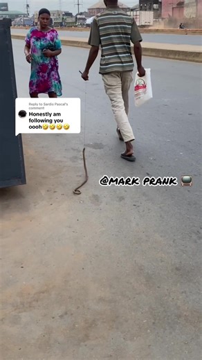 Hilarious Snake Prank Reaction