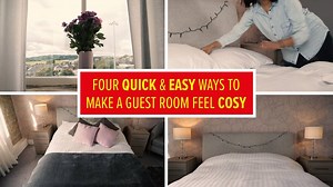 28K views · 22 reactions | Guests arriving over the festive season?   Here are four quick and easy ways to make a guest room feel cosy! Comment below with your own tips #UCHacks | United Carpets and Beds | Facebook
