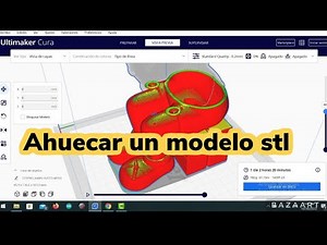 AHUECAR PIEZAS 3D STL MESHMIXER