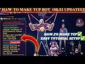 MAKE TCP BOT 🔥 TERMUX SETUP + TCP BOT TUTORIAL HOW TO MAKE FF