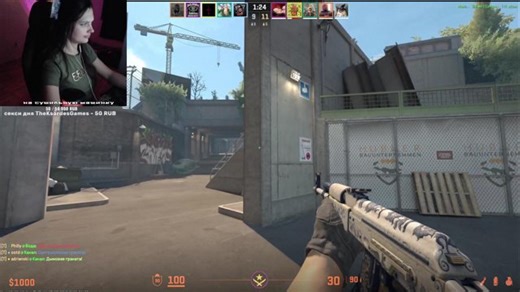 учусь играть в кс