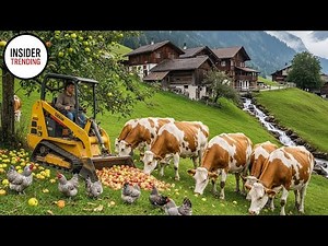 Beautiful Countryside Life: Peaceful Countryside Days Filled With Fresh Fruits and Farm Animals