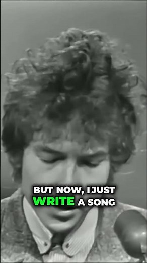 How Bob Dylan writes his songs