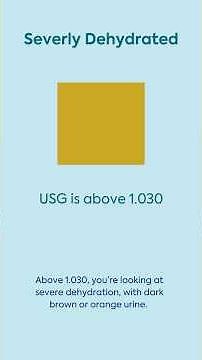 What is urine specific gravity (USG)? #lifestyletips #diagnox #hydration