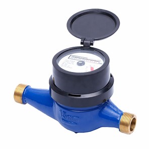 [Hot Item] DN15mm, DN20mm Multi Jet Brass Water Meter Class B/ R80/ R100/ R160