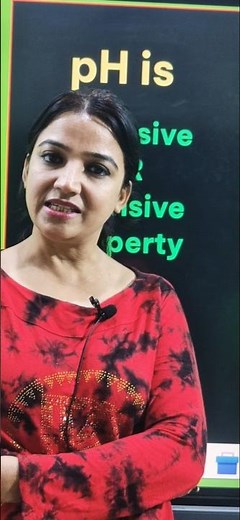 pH is intensive property OR extensive property#chemistrypage #chemistry #viral #viralshorts #shorts