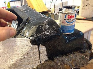 ABS Cement-Quick Fix Combined with Fiberglass for Broken...