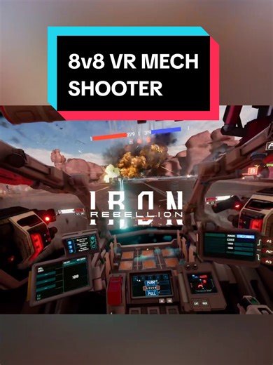 The Most UNDERRATED VR Shooter #vr #quest3 #mechgames #pcvr #virtualreality