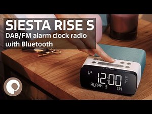 Pure Siesta Rise S - DAB/FM Alarm Clock Radio with Bluetooth