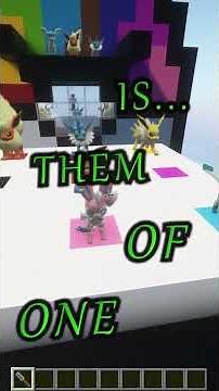Pokemon Minecraft Guess Who! (Double Eeveelution Pokemon Edition)