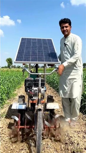 The Future of Farming? ☀️🚜 #Agriculture #unstoppable #solar