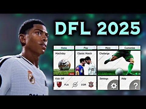 DFL 25 Mobile ( For Android ) - New Transfers, Kits, Real Face & HD Graphics - Tap Tuber