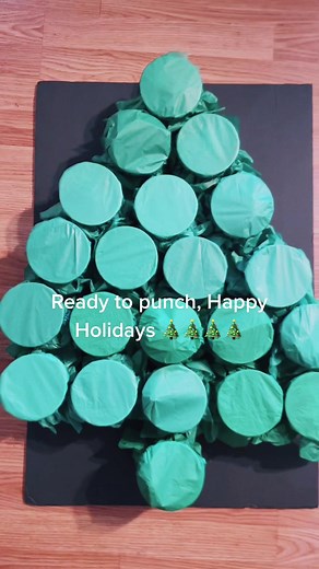 DIY Prize Punch Board Game for Happy Holidays