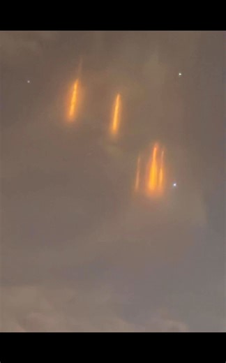 You had unexpected event happen in Bintulu, 🇲🇾Malaysia of 🔴red & 🟠orange ⬜️light pillars appearing in the ☁️sky at 🌃night. It was an 🗡️attack by the ⬛️Dark Forces from 🌎Earth at the 👫🏻human population in that location. The 👺Negative Ones sent an ✈️airplane high in the 🌥️altitude, which released an 🧪experimental invisible ☣️gas, trying to ☠️poison the 👩🏻‍❤️‍👨🏻human beings in that area. The 🌌Galactic ⬜️Light 🛸Forces saw a change of color in the 💨atmosphere, as they are always 🪖