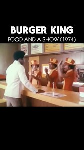 220K views · 9.1K reactions | Burger King Food and a Show (1974) | Vintage & Iconic African American Everything | Facebook