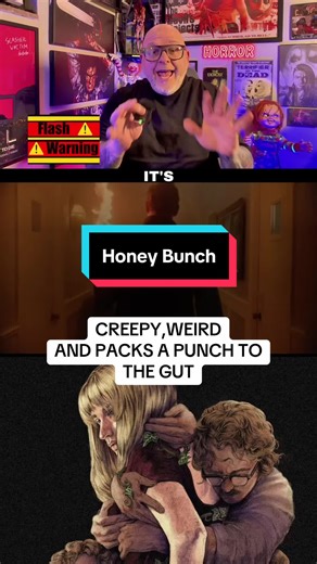 Chaotic Nightmare- Honey Bunch: When Diana wakes from a coma with memory loss, she and her husband seek experimental treatments at a remote facility. As the procedures intensify, their marriage is put to the test and Diana begins to question her husband's true motives. Streaming @shudder #horror #horrortok #horrortiktok #HorrorMovie #scary