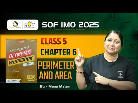Class 5 Maths Olympiad Workbook | Chapter 6 - Perimeter and Area | Maths Olympiad Class | IMO
