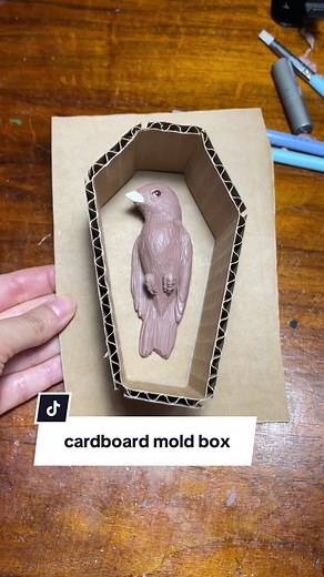 Creating Cardboard Mold Boxes for Resin Casting