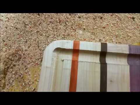 How to put a juice groove in a cutting board