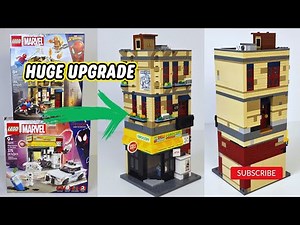 Modifying the LEGO Spider-Man 2025 Buildings