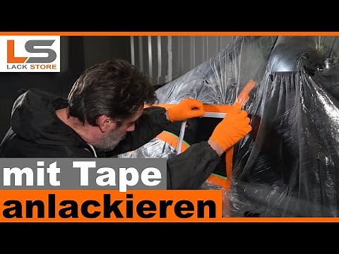 Invisible transition with blending tape – a short guide from a professional | LACKSTORE