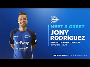 Presentación de Jony Rodríguez