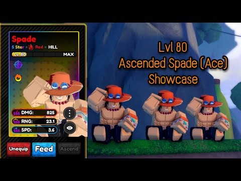 ASTD X - Max Ascended Spade (Ace) Showcase