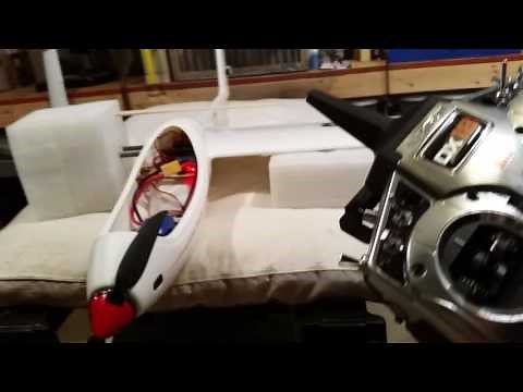 Volantex RC / Lanyu - ASW 28 - Turn On Motor Breaking (old one)