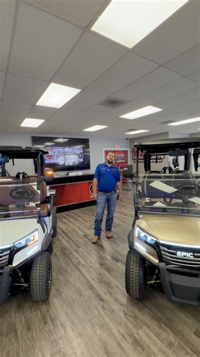 Fully loaded golf model! #iconev iconiccustomcarts.com | Iconic Custom Carts | Facebook