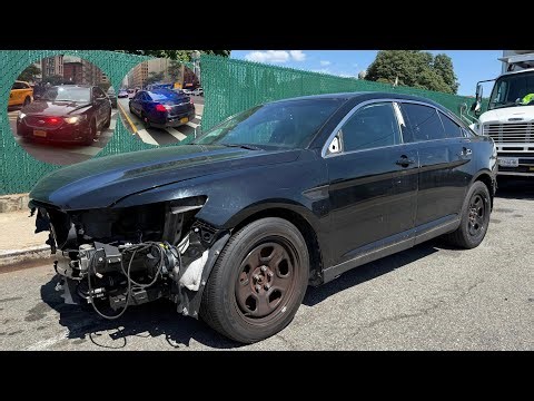 Crashed Ford Taurus Police Interceptor Rebuild Project! Low Miles