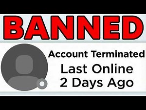 My Roblox Account Got Terminated...