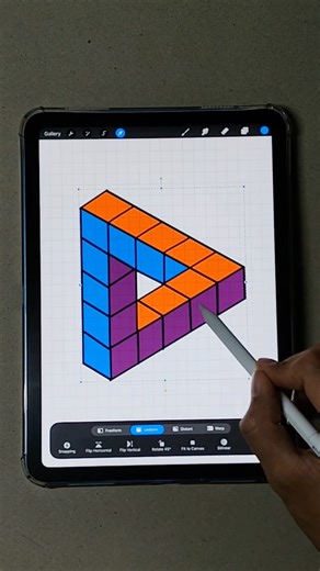 How to draw 3D reflection drawing #shorts #art #digitalart #real #viral #trending