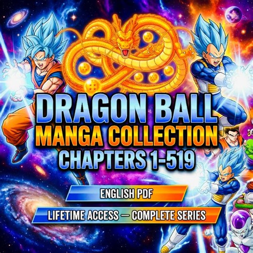 Dragon Ball Manga Complete, Chapters 1-519, English PDF, Akira Toriyama, Goku Complete, Saiyan Frieza, Comics Pdf, Instant Delivery - Etsy Australia